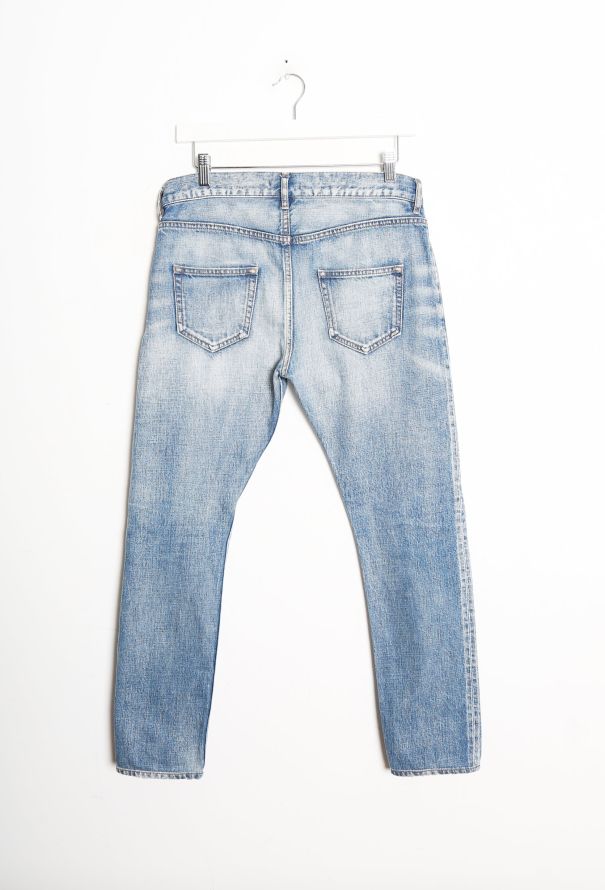 Prada Tapered Stone-Washed Jeans - 9
