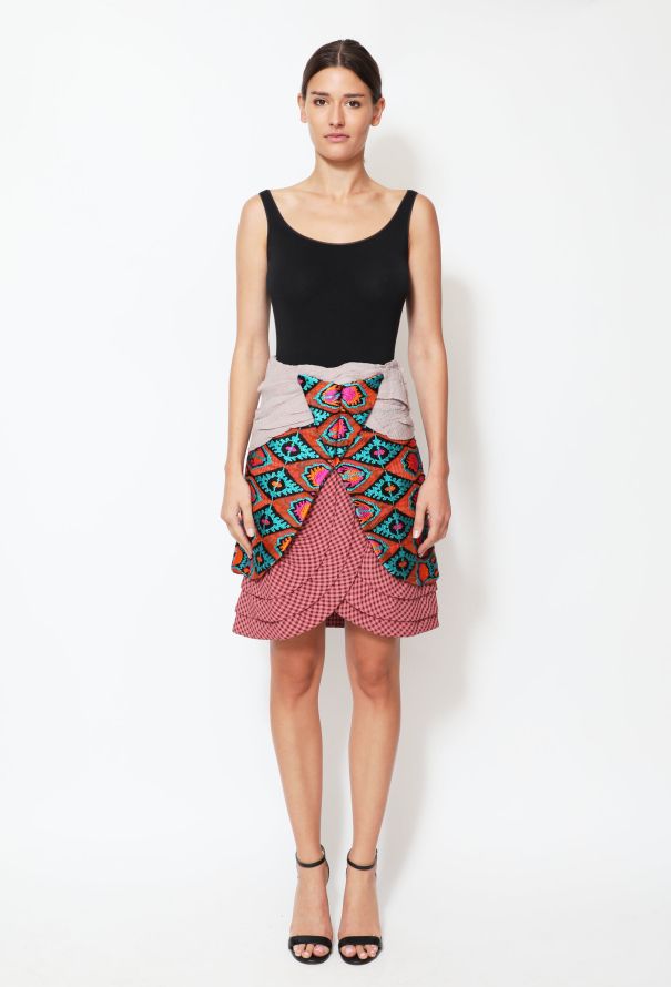 Rodarte F/W 2010 Layered Silk Skirt - 1