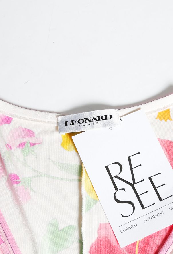 Leonard Floral Silk Tunic - 4