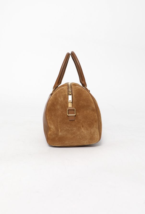 Saint Laurent Classic Tan Duffle 6 Bag - 5