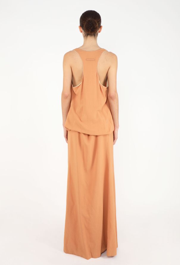 Jean Paul Gaultier S/S 1999 Draped Cowl Neck Gown - 6