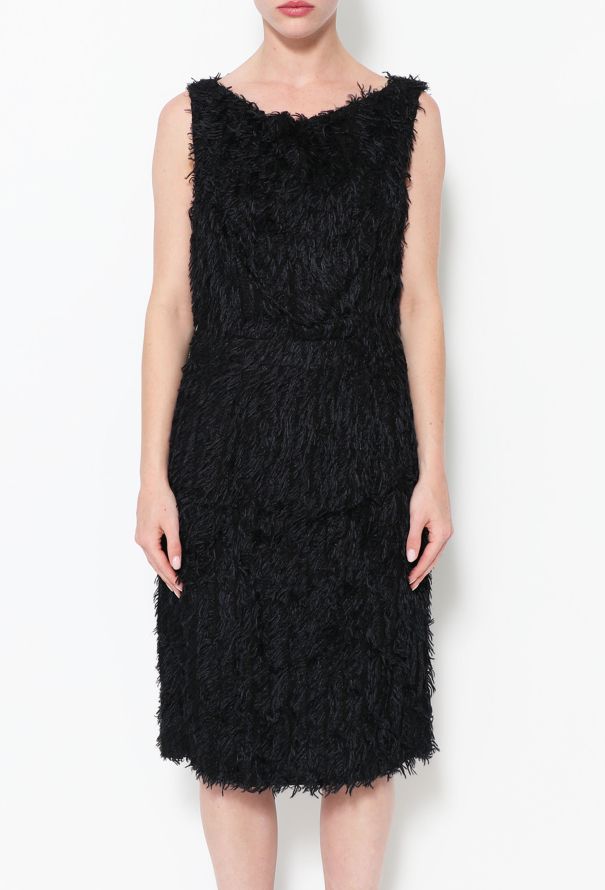 Balenciaga 2011 Frayed Silk Dress - 2