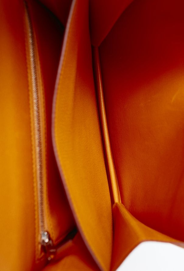 Hermès S/S 2018 Jaune Ambre Evercolor 2002 Bag - 12