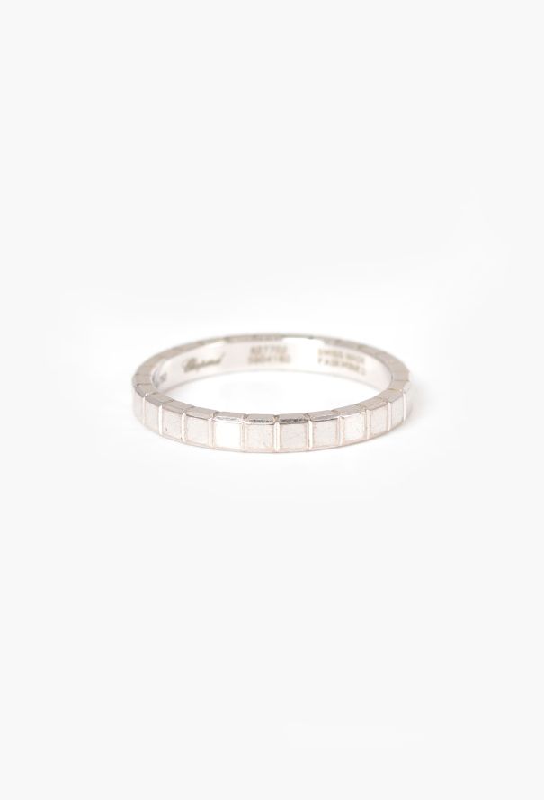 Chopard 18k White Gold Ice Cube Ring - 5