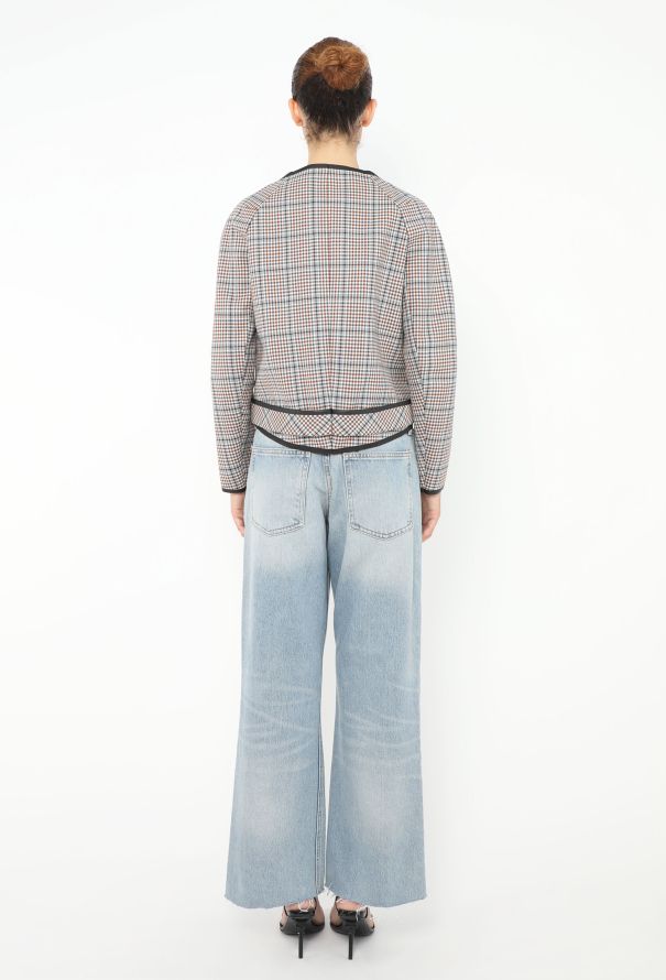 Balenciaga Pre-Fall 2008 Houndstooth Jacket - 5