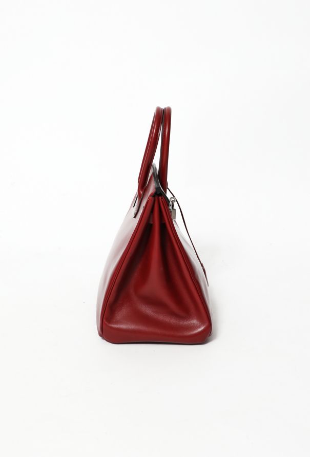 Hermès Rouge H Box Birkin 35 - 5