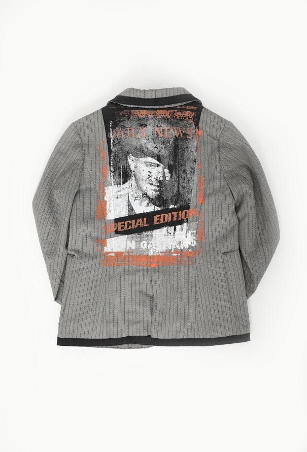 John Galliano Pinstripe Kids Blazer - 2