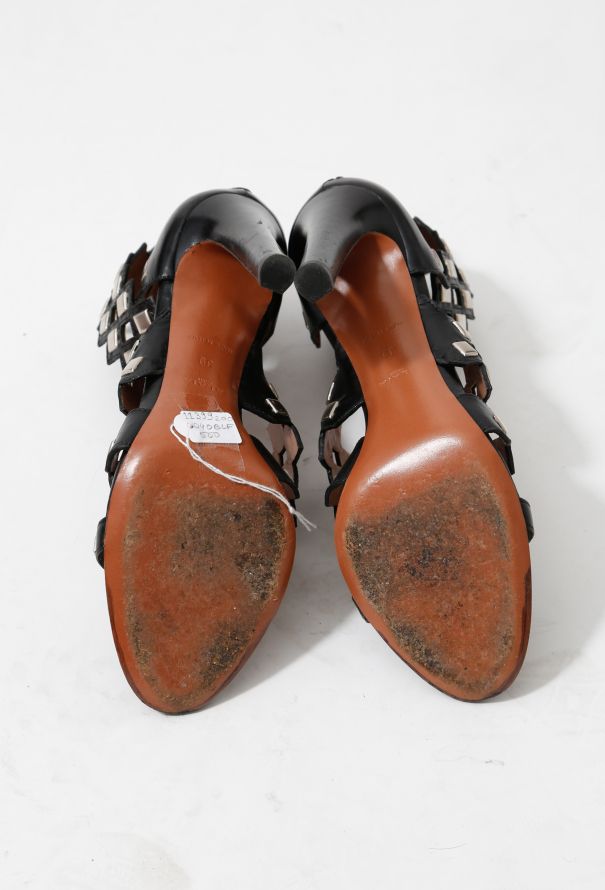 Alaïa Studded Sandal Heels - 7
