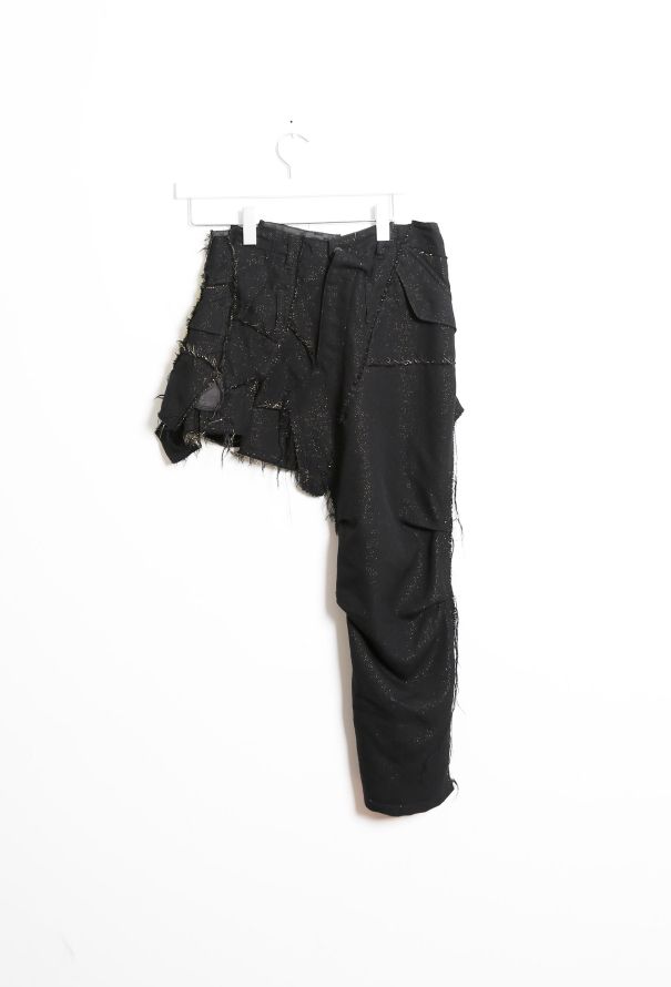 Junya Watanabe Iconic 2006 Deconstructed Metallic Skirt - 6