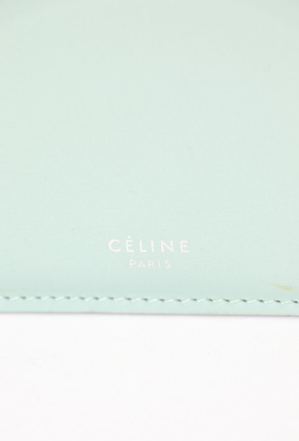 Céline S/S 2017 Blue Medium Clasp Bag - 12