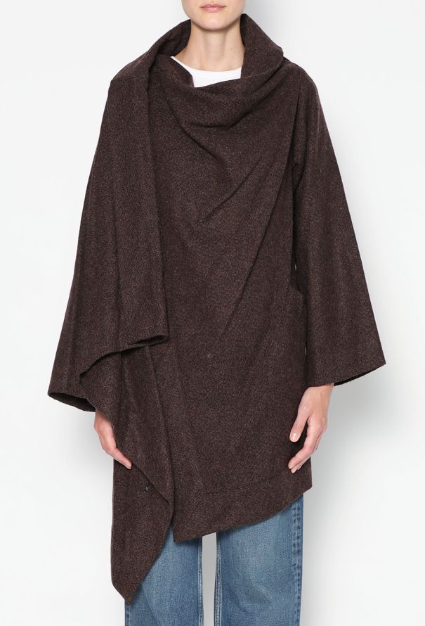 Vivienne Westwood 1993 Anglomania Draped Shawl Coat - 4