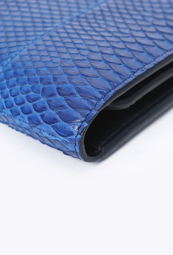 Céline Python Triple Zip Clutch - 9