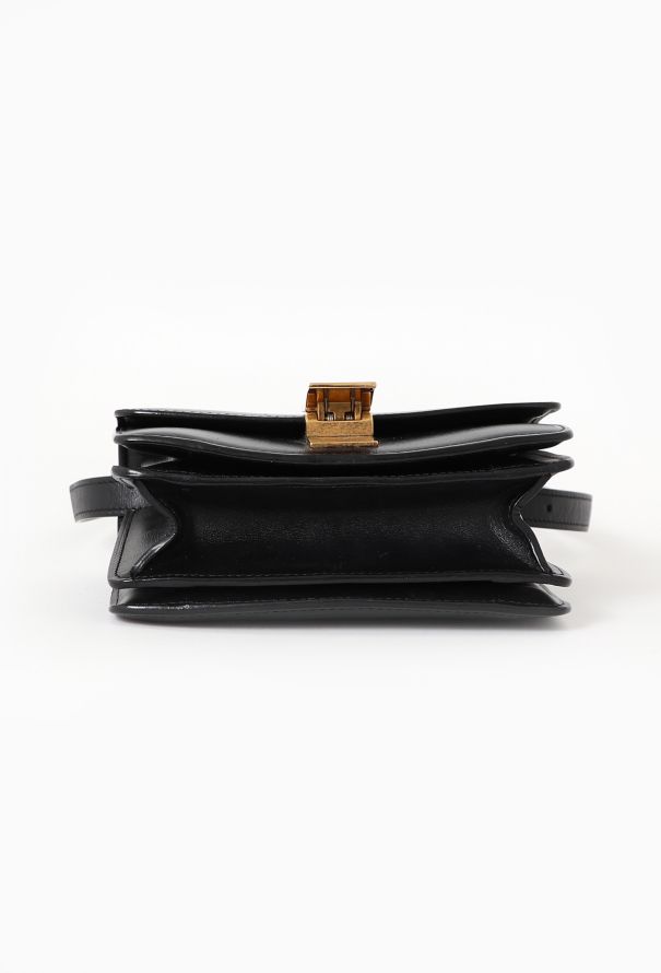 Céline Black Mini Classic Box Bag - 6