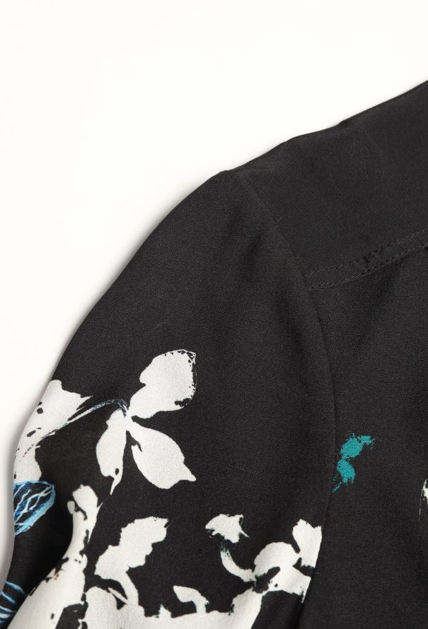 Proenza Schouler 2016 Floral Lavallière Silk Ensemble - 9