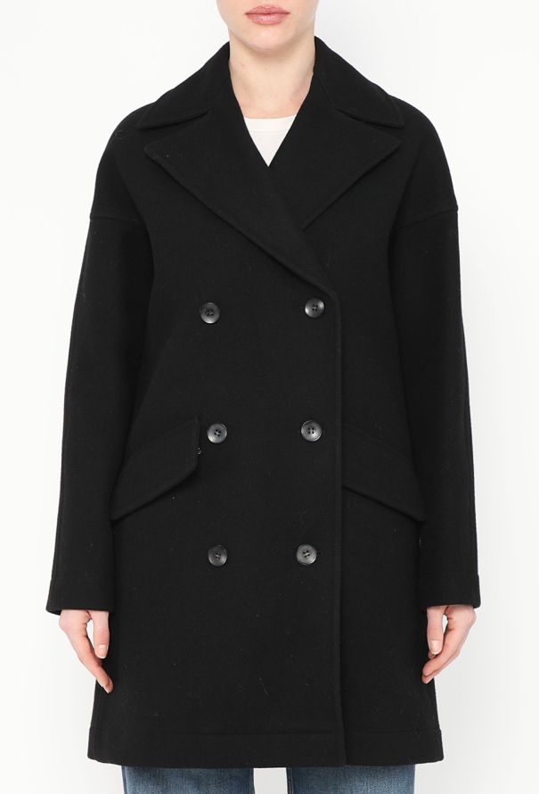 Alaïa Classic Double-Breasted Peacoat - 3