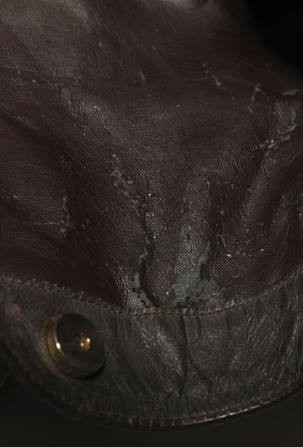 Gucci Suede Bamboo Hobo Bag - 12