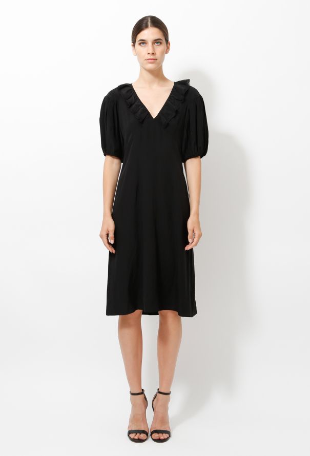 Prada Ruffled Flared Dress - 1