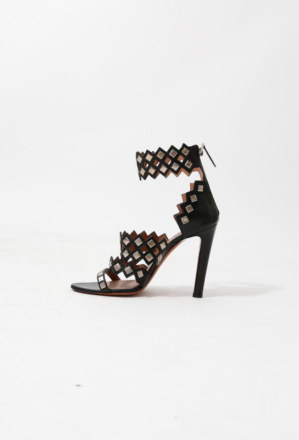 Alaïa Studded Sandal Heels - 3