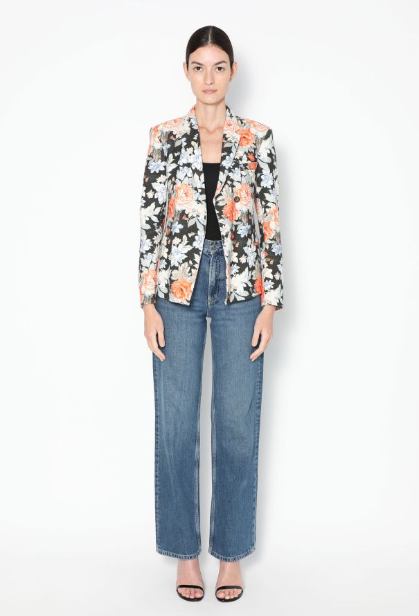 Céline Resort 2012 Floral Piqué Blazer - 4