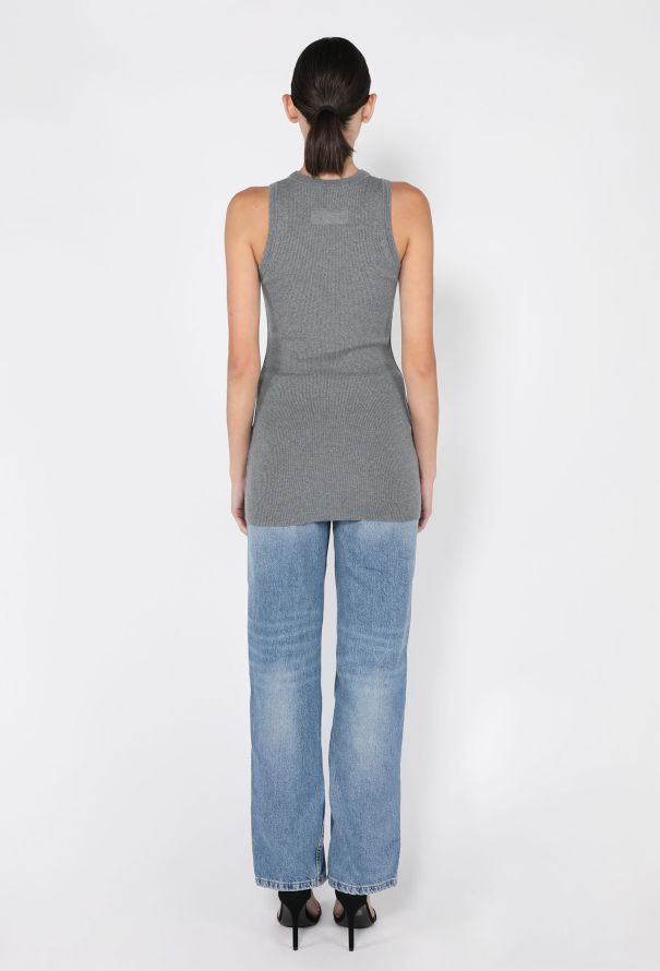 Phoebe Philo Ribbed Wool Tank Top, 2025 - 5