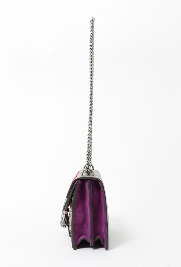 Gucci Embroidered Medium Dionysus Bag - 5