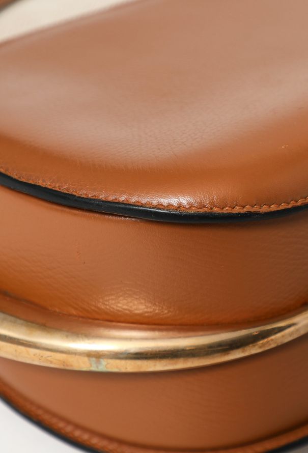 Hermès Rare Gold Smooth Grain Calfskin Passe-Guide Bag - 9
