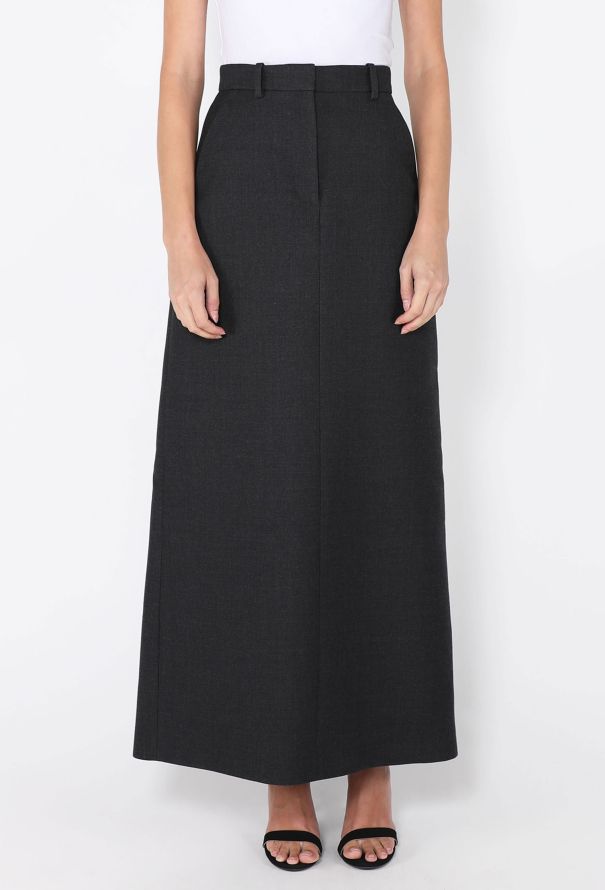 The Row Roux Wool Column Skirt, 2024 - 3