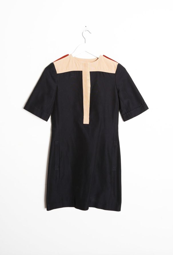 Céline 2010 Cotton Épaulette Dress - 9