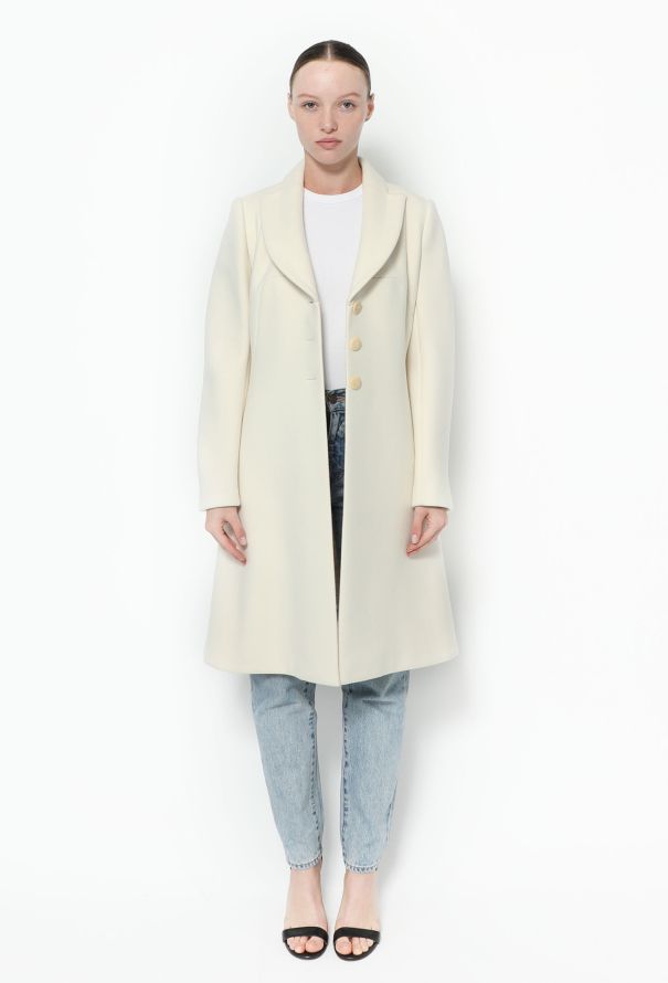 Alaïa Flared Wool Coat - 2