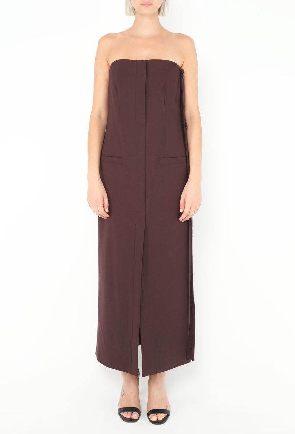 Proenza Schouler F/W 2021 Column Bustier Dress - 3