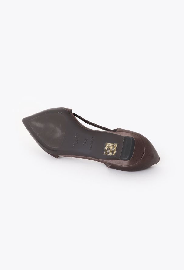 Prada F/W 2024 Sculpted Rose Kitten Heels - 6