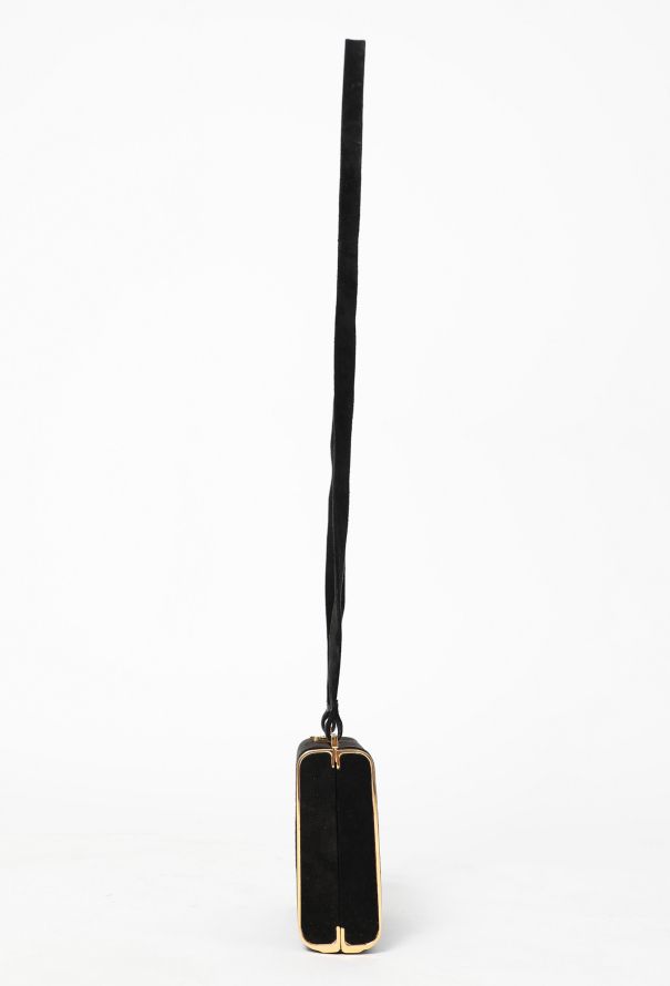 Vintage Charles Jourdan Velvet Shoulder Bag - 4