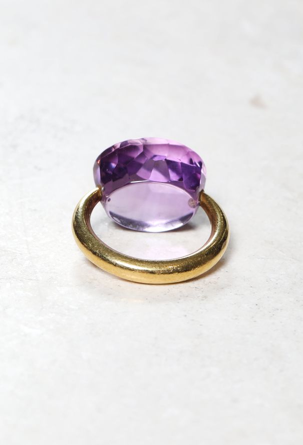 Vintage & Antique 22k Yellow Gold & Amethyst Ring - 5