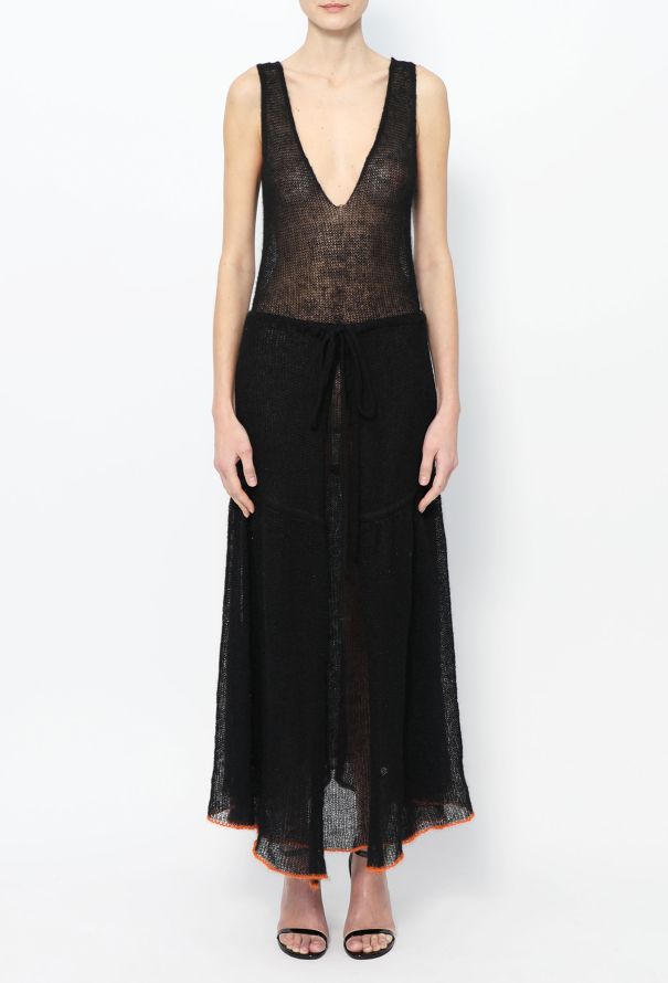 Loewe 2018 Belted Maxi Knit Dress - 2
