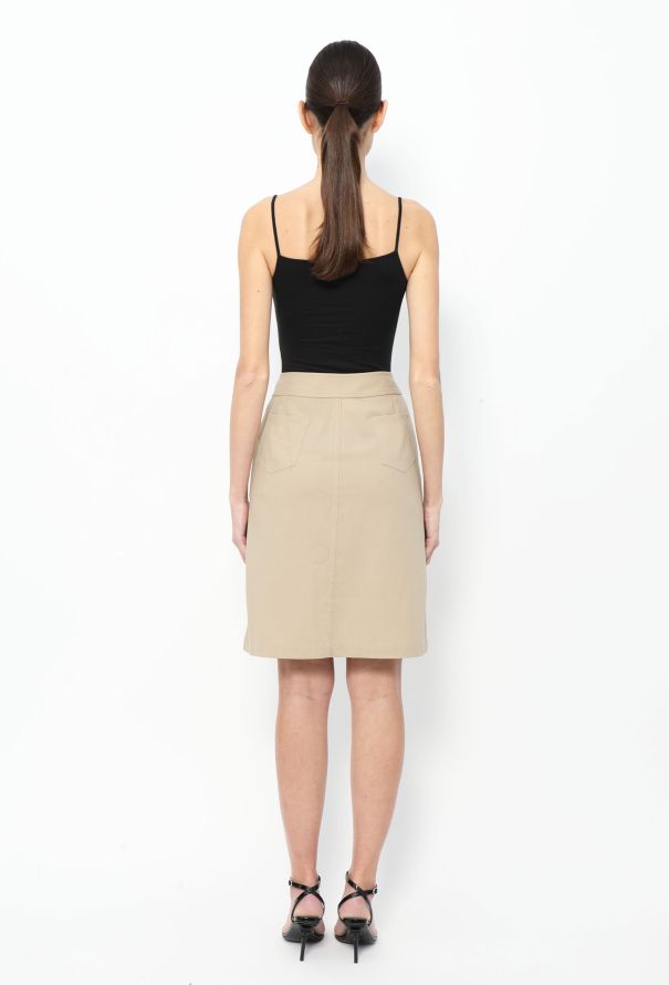 Chanel Classic A-Line 'CC' Skirt - 5