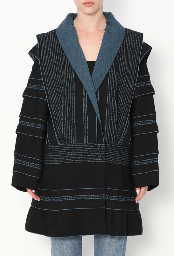 Issey Miyake Rare 1982 Oversized Samurai Coat - 3