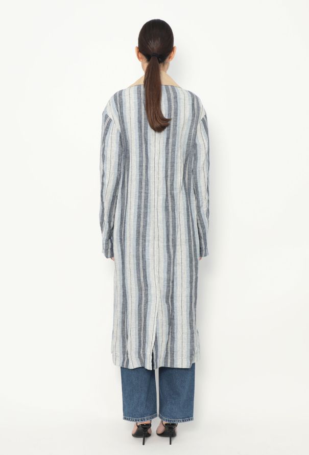 Loewe Belted Linen Trench Coat - 6