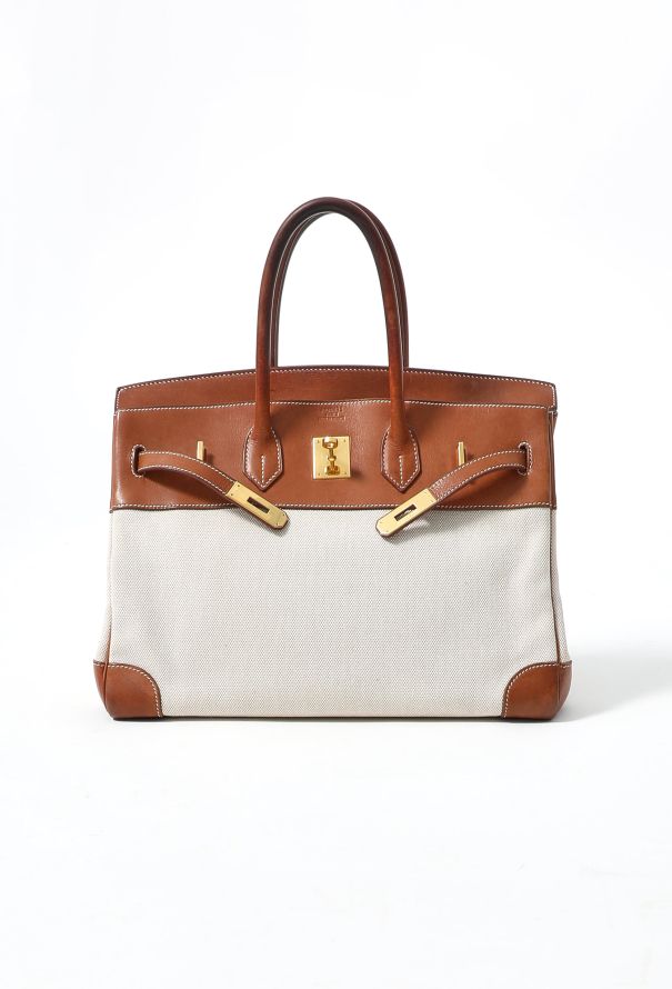 Hermès Barenia & Toile H Birkin 35 - 2