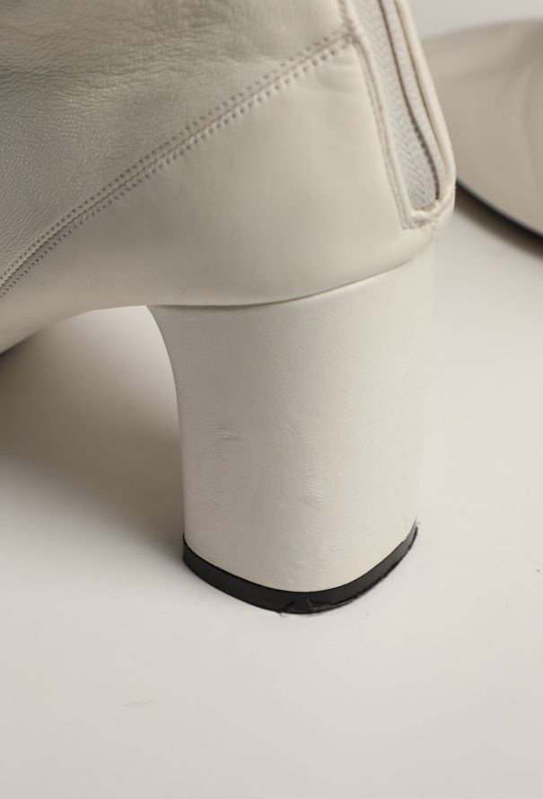 Céline Leather Ankle Boots - 13