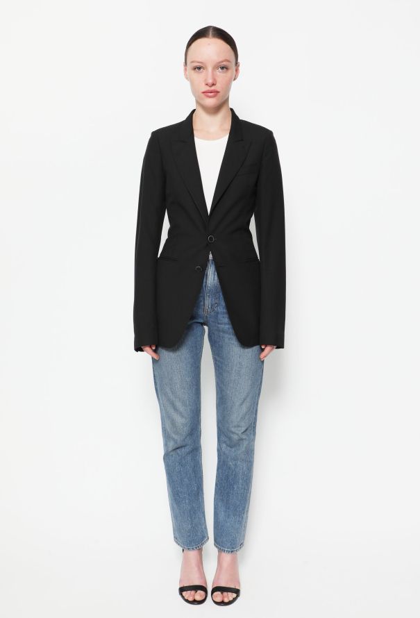 Balenciaga Classic Notched Blazer - 3