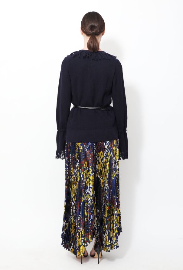Sacai Pre-Fall 2018 Pleated Cardigan Dress - 5