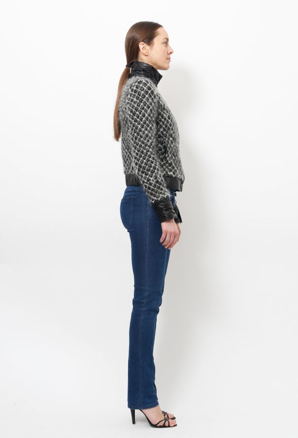 Chanel Leather Quilted Jacket - 5