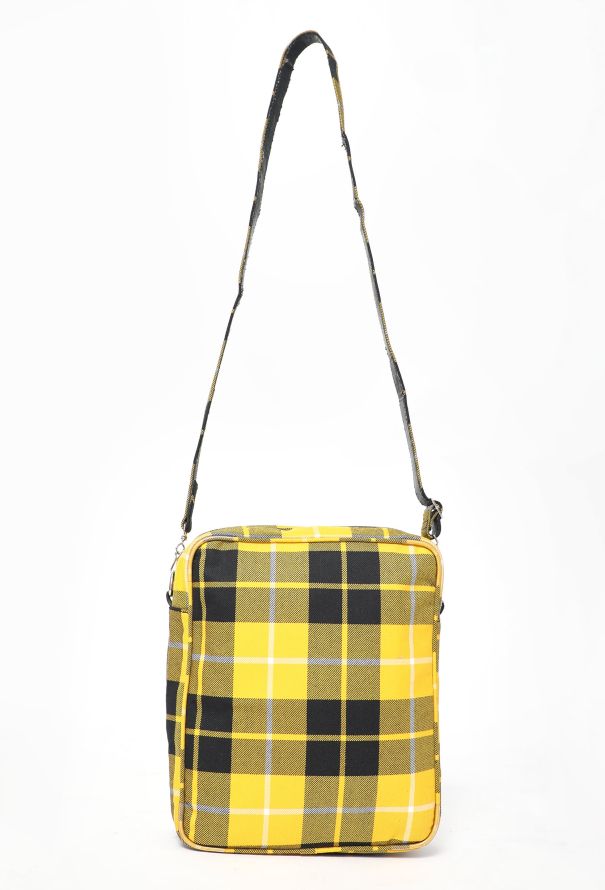 Comme des Garçons Plaid Messenger Bag - 3