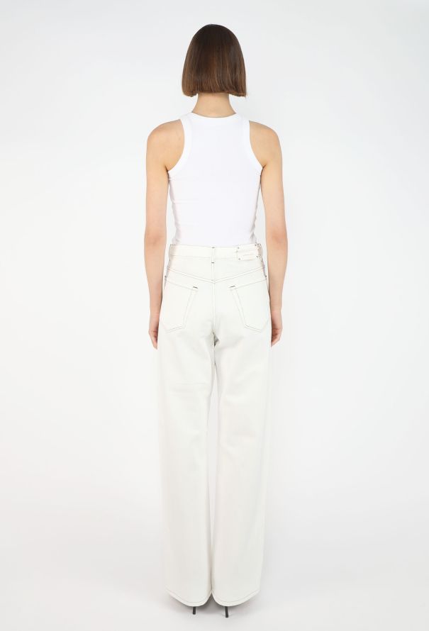 Dries Van Noten Contrast Stitch Denim Jeans, 2025 - 4