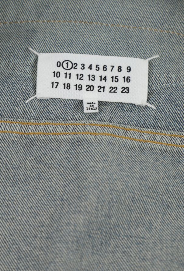 Maison Margiela 2022 Color Block Denim Jacket - 7