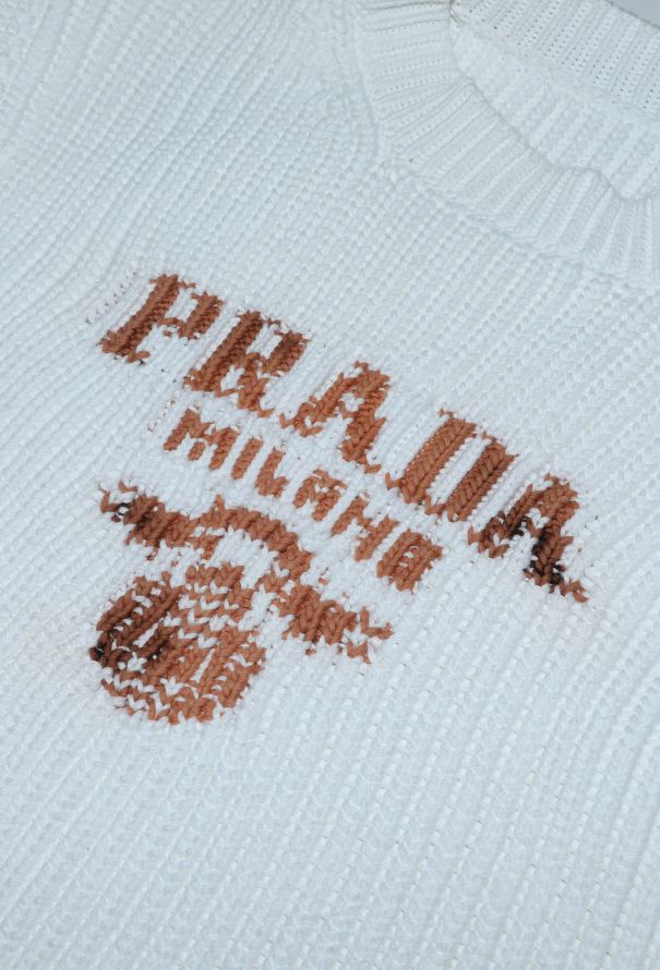 Prada 2022 Knit Emblem Sweater - 5