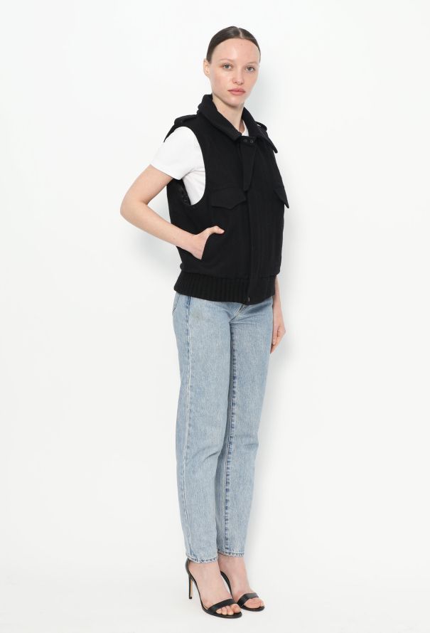 Balenciaga F/W 2002 Padded Bomber Vest - 6