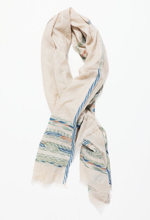 Hermès Cashmere Frayed Scarf - 6