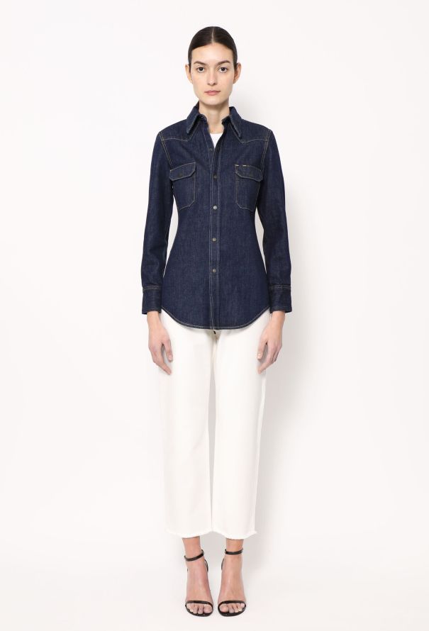 Calvin Klein F/W 2017 Denim Overshirt - 4