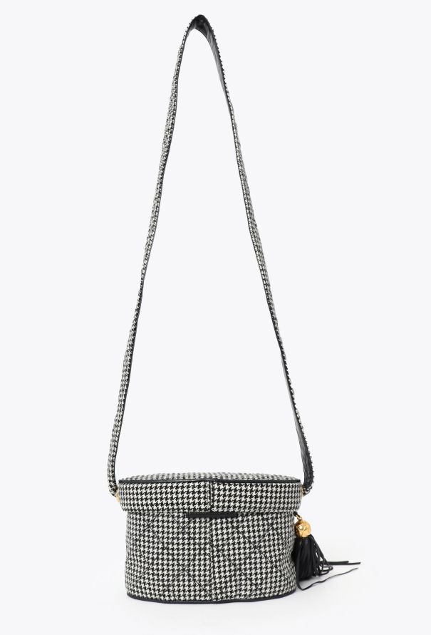 Chanel Vintage Houndstooth Vanity Case - 3